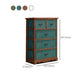 Coastal Storage Chest Solid Wood Dresser with 6/5 Drawers , 11.7 Inch W Clearhalo 'Bedroom Furniture' 'Dressers & Chests' 'dressers_chests' 'furn' 'furn_dressers_chests' 'Furniture' 7018321