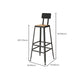 Solid Wood Bar Table Set 1/7 Pcs Industrial Metal Frame Bar Table and Stools Clearhalo 'Bar Furniture' 'furn' 'furn_home_bar_bar_sets' 'Furniture' 'Home Bars & Bar Sets' 'home_bar_bar_sets' 'Kitchen & Dining Furniture' 7018420