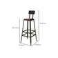 Solid Wood Bar Table Set 1/7 Pcs Industrial Metal Frame Bar Table and Stools Clearhalo 'Bar Furniture' 'furn' 'furn_home_bar_bar_sets' 'Furniture' 'Home Bars & Bar Sets' 'home_bar_bar_sets' 'Kitchen & Dining Furniture' 7018425