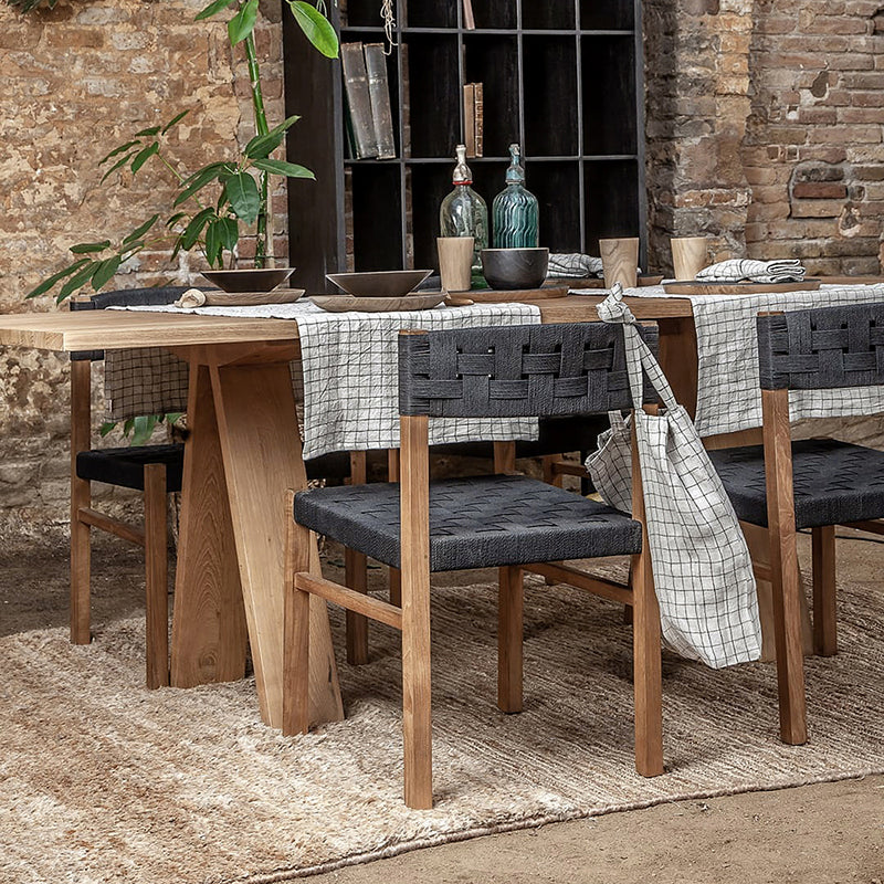 Solid Wood Dining Table Rectangle Modern Dinner Table for Home Use Clearhalo 'Dining Tables & Seating' 'Dining Tables' 'dining_table' 'furn' 'furn_dining_table' 'Furniture' 'Kitchen & Dining Furniture' 7018432