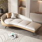 Modern Upholstered Chaise Lounge Leather Chaise with Left-Arm for Bedroom and Living Room Clearhalo 'Chairs & Seating' 'Chaise Lounge' 'chaise_lounge' 'furn' 'furn_chaise_lounge' 'Furniture' 'Living Room Furniture' 7018553