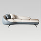Modern Upholstered Chaise Lounge Leather Chaise with Left-Arm for Bedroom and Living Room Clearhalo 'Chairs & Seating' 'Chaise Lounge' 'chaise_lounge' 'furn' 'furn_chaise_lounge' 'Furniture' 'Living Room Furniture' 7018560