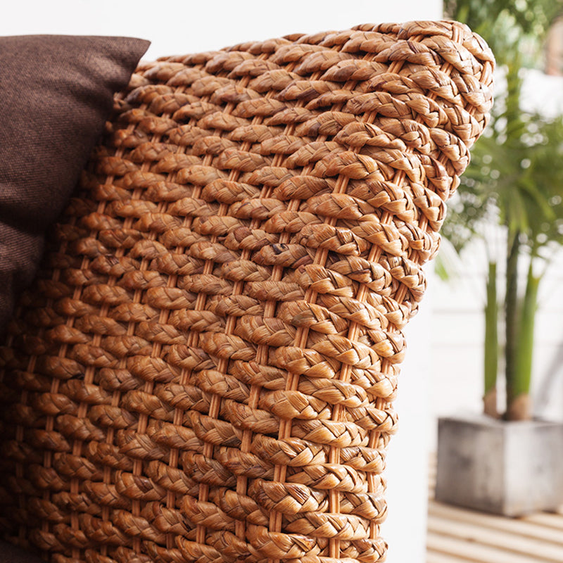 Farmhouse Style Chaise Lounge Chair Rattan Chair for Bedroom Clearhalo 'Chairs & Seating' 'Chaise Lounge' 'chaise_lounge' 'furn' 'furn_chaise_lounge' 'Furniture' 'Living Room Furniture' 7018569