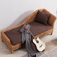Farmhouse Style Chaise Lounge Chair Rattan Chair for Bedroom Clearhalo 'Chairs & Seating' 'Chaise Lounge' 'chaise_lounge' 'furn' 'furn_chaise_lounge' 'Furniture' 'Living Room Furniture' 7018578