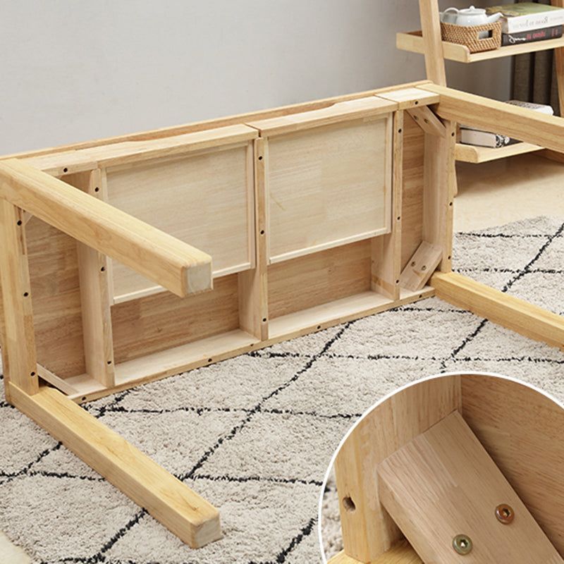 Solid Wood Rectangle Writing Desk Parsons Base 29.53-inch Tall Office Desk Clearhalo 'furn' 'furn_office_desk' 'Furniture' 'Office Desks' 'Office Furniture' 'office_desk' 7019257