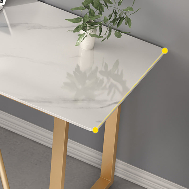 Rectangular Shaped Office Task Desk Stone Writing Desk in Grey Clearhalo 'furn' 'furn_office_desk' 'Furniture' 'Office Desks' 'Office Furniture' 'office_desk' 7019288