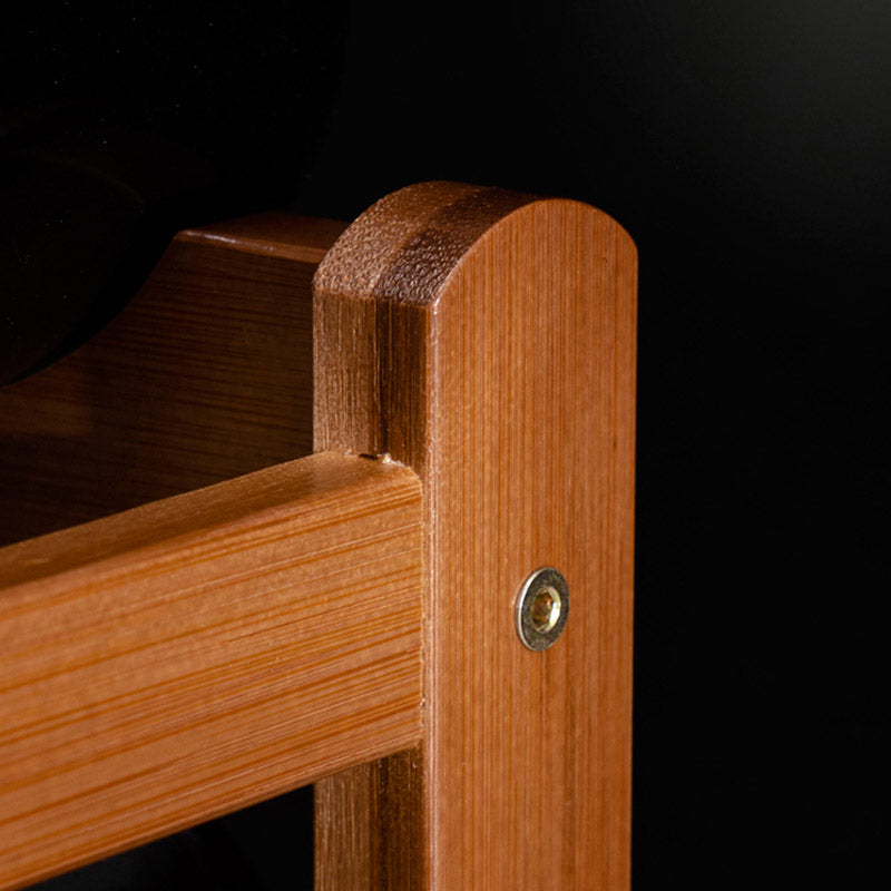 Portabottiglie moderne in legno in legno massiccio per soggiorno per soggiorno