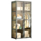 Modern Style Wardrobe Cabinet Wood Clothes Rail Wardrobe Armoire for Home