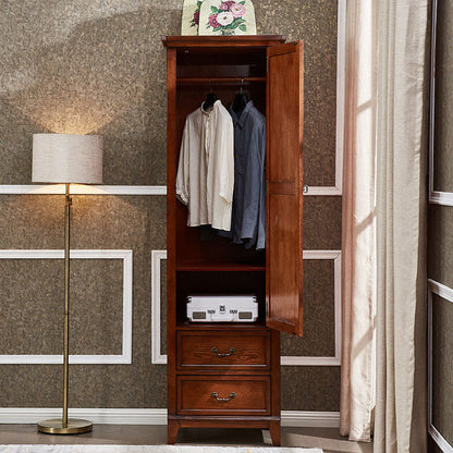 French Country Style Wardrobe Armoire Wooden Wardrobe for Bedroom