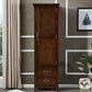 French Country Style Wardrobe Armoire Wooden Wardrobe for Bedroom