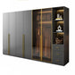 Modern Glass Wardrobe Wardrobe Armoire Wardrobe Cabinet for Home