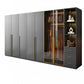 Modern Glass Wardrobe Wardrobe Armoire Wardrobe Cabinet for Home