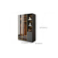 Modern Glass Wardrobe Wardrobe Armoire Wardrobe Cabinet for Home