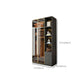 Modern Glass Wardrobe Wardrobe Armoire Wardrobe Cabinet for Home
