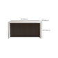 Glam Style Bar Table Faux Marble Rectangle Bar Dining Table for Living Room Clearhalo 'Bar Furniture' 'Bar Tables' 'bar_tables' 'furn' 'furn_bar_tables' 'Furniture' 'Kitchen & Dining Furniture' 7019635