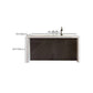 Glam Style Rechthoek Bartafel Witte Kleur Faux Marmeren Bar Eettafel