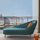 Living Room Chaise Rolled Arms Modern Chaise Lounge with Leather Upholster Clearhalo 'Chairs & Seating' 'Chaise Lounge' 'chaise_lounge' 'furn' 'furn_chaise_lounge' 'Furniture' 'Living Room Furniture' 7019799