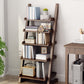 Modern Open Back Ladder Bookshelf Wooden Bookcase for Study Room Clearhalo 'Bookcases' 'furn' 'furn_bookcases' 'Furniture' 'Office Furniture' 7019882