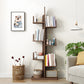 Modern Open Back Standard Book Shelf Wooden Bookcase for Study Room Clearhalo 'Bookcases' 'furn' 'furn_bookcases' 'Furniture' 'Office Furniture' 7019897