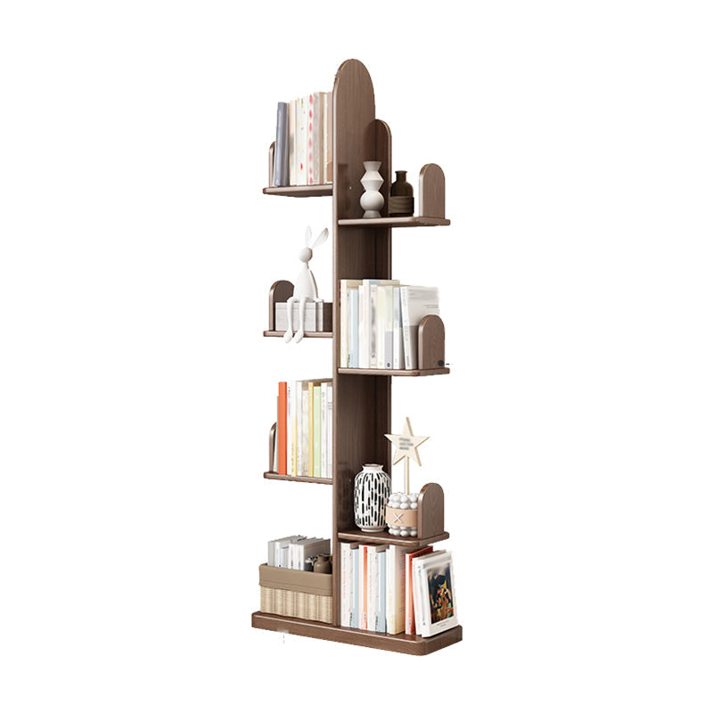 Modern Open Back Standard Book Shelf Wooden Bookcase for Study Room Clearhalo 'Bookcases' 'furn' 'furn_bookcases' 'Furniture' 'Office Furniture' 7019901