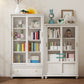Glam Style Fermed Backshelf Bibliothèque en bois standard pour la salle d'étude