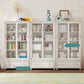 Glam Style Fermed Backshelf Bibliothèque en bois standard pour la salle d'étude