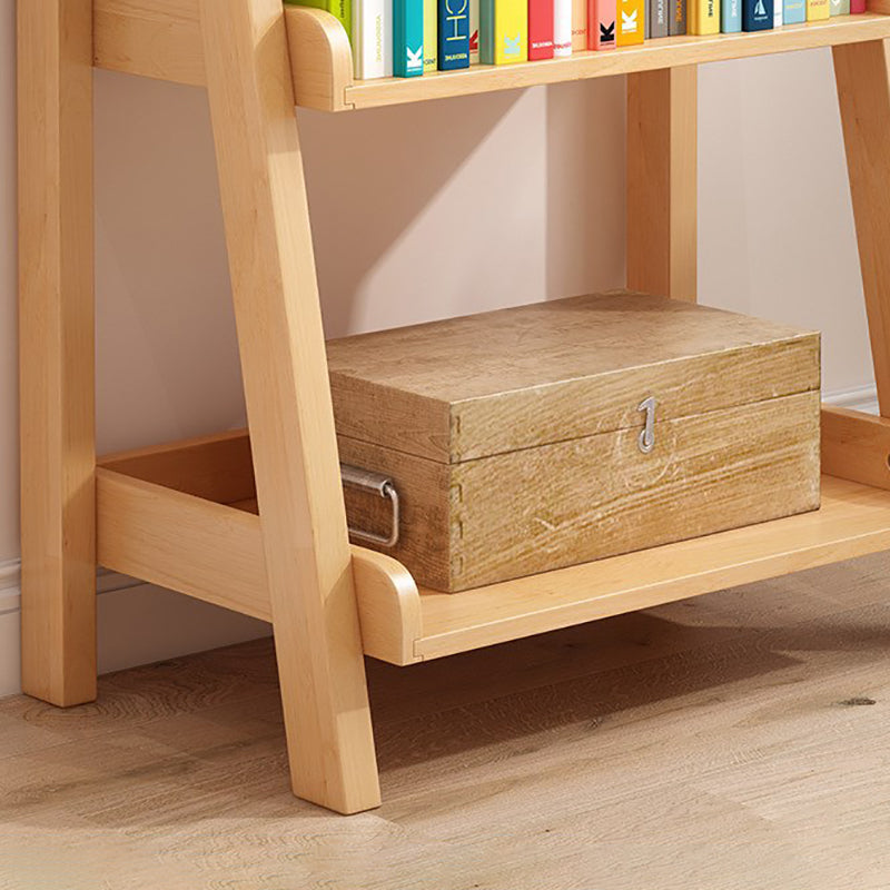 Bibliothèque en bois d'ouvrir la remise en bois avec étagères pour salle d'étude