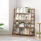 Modern Open Back Ladder boekenplank Engineered houten boekenkast met planken