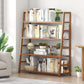 Modern Open Back Ladder boekenplank Engineered houten boekenkast met planken