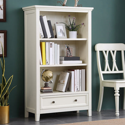 Modern gesloten achterste standaard boekplank houten boekenkast voor studieruimte