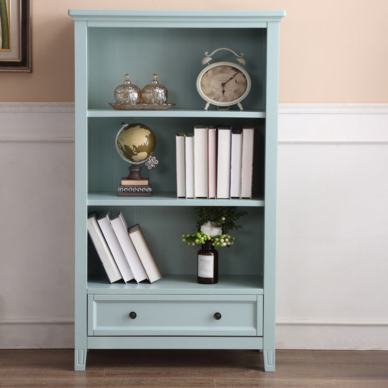 Modern gesloten achterste standaard boekplank houten boekenkast voor studieruimte