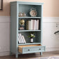 Modern gesloten achterste standaard boekplank houten boekenkast voor studieruimte