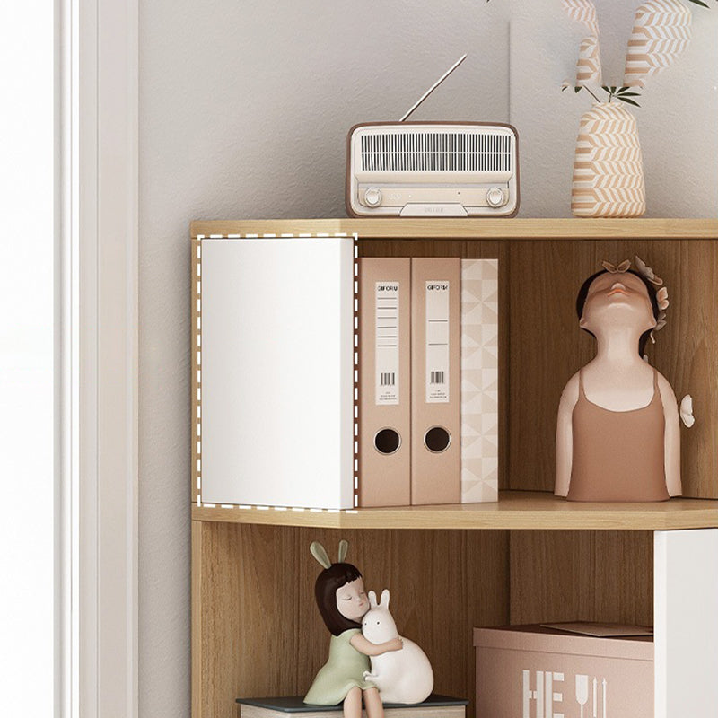 Style moderne Bouccasse en bois d'ingénierie à l'arrière fermé avec étagères avec étagères