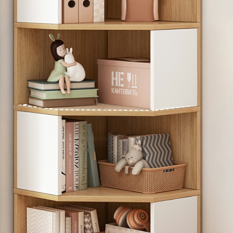 Style moderne Bouccasse en bois d'ingénierie à l'arrière fermé avec étagères avec étagères