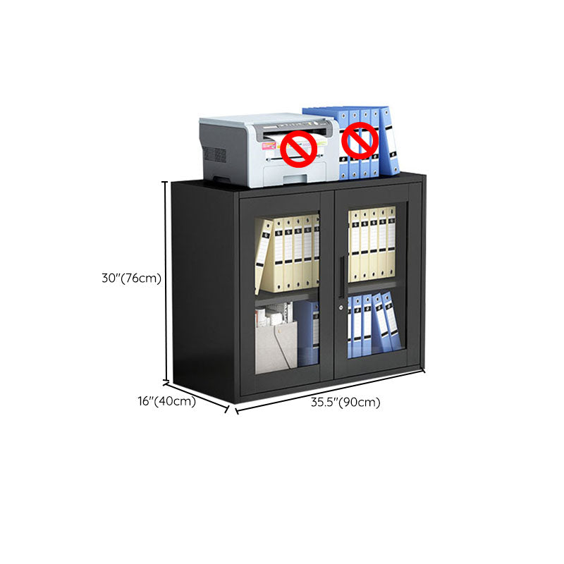 Archivo contemporáneo Babyet Marco de acero Archivo de bloqueo con estantes para la oficina