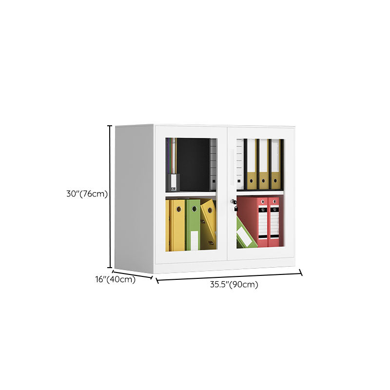 Archivo contemporáneo Babyet Marco de acero Archivo de bloqueo con estantes para la oficina