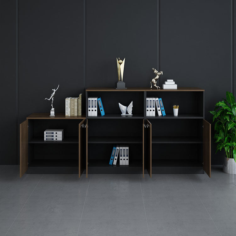 Archivo de madera de archivos laterales de estilo nórdico para la oficina en casa