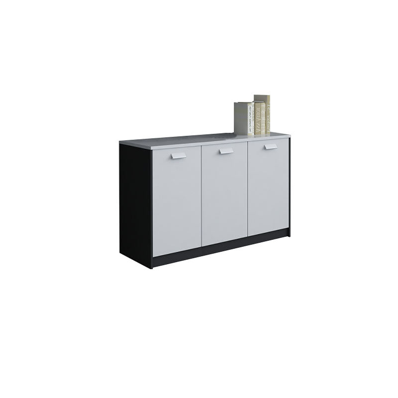 Archivo de madera de archivos laterales de estilo nórdico para la oficina en casa