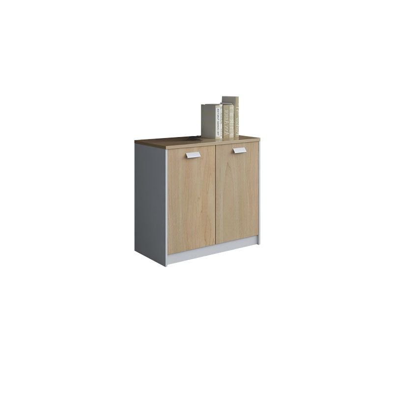 Archivo de madera de archivos laterales de estilo nórdico para la oficina en casa