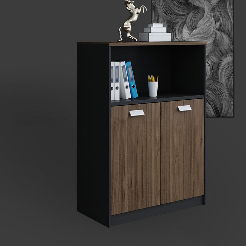 Archivo de madera de archivos laterales de estilo nórdico para la oficina en casa