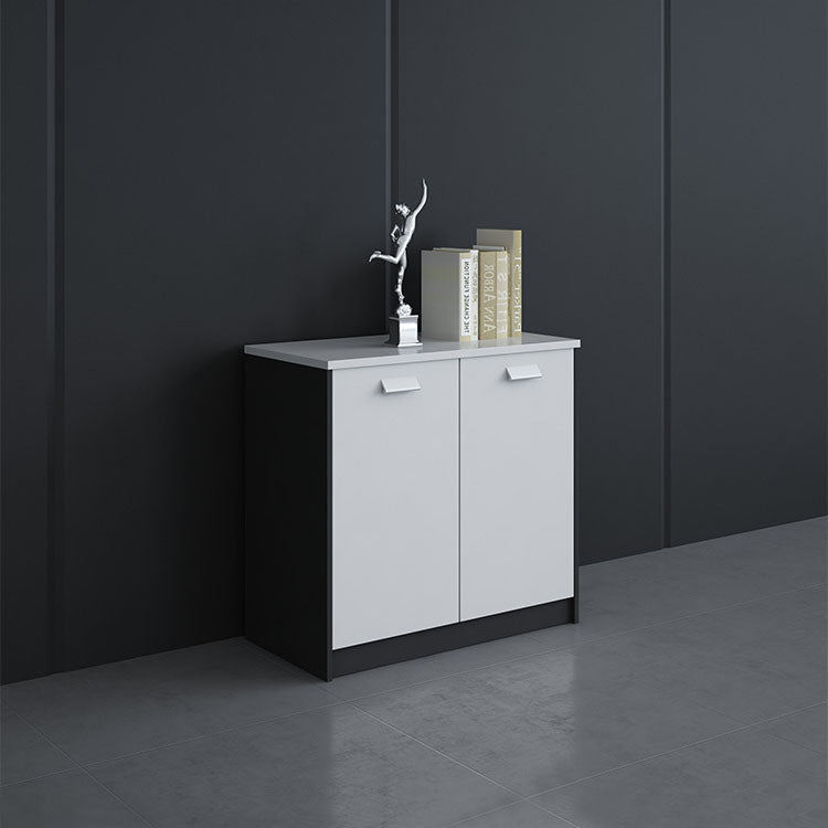 Archivo de madera de archivos laterales de estilo nórdico para la oficina en casa