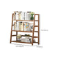 Modern Open Back Ladder boekenplank Engineered houten boekenkast met planken