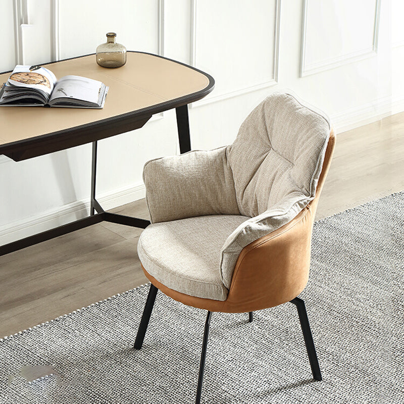 Chaise de bureau moderne sans arme sans chaise de bureau ergonomique pénible