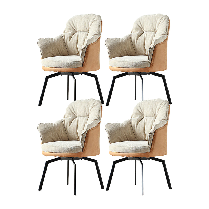 Chaise de bureau moderne sans arme sans chaise de bureau ergonomique pénible