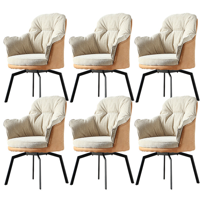 Chaise de bureau moderne sans arme sans chaise de bureau ergonomique pénible