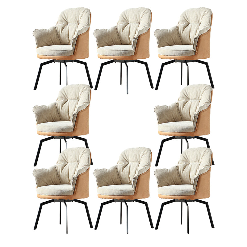 Chaise de bureau moderne sans arme sans chaise de bureau ergonomique pénible