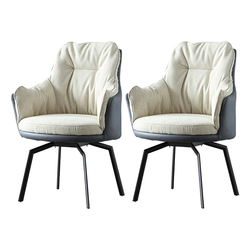 Chaise de bureau moderne sans arme sans chaise de bureau ergonomique pénible