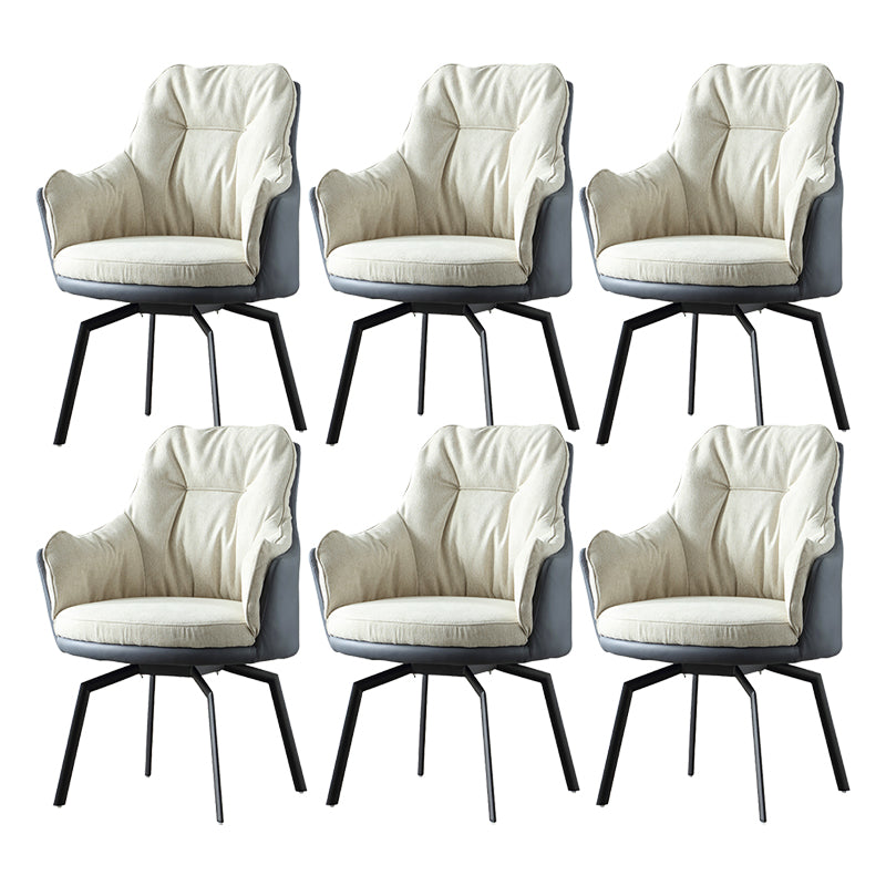 Chaise de bureau moderne sans arme sans chaise de bureau ergonomique pénible