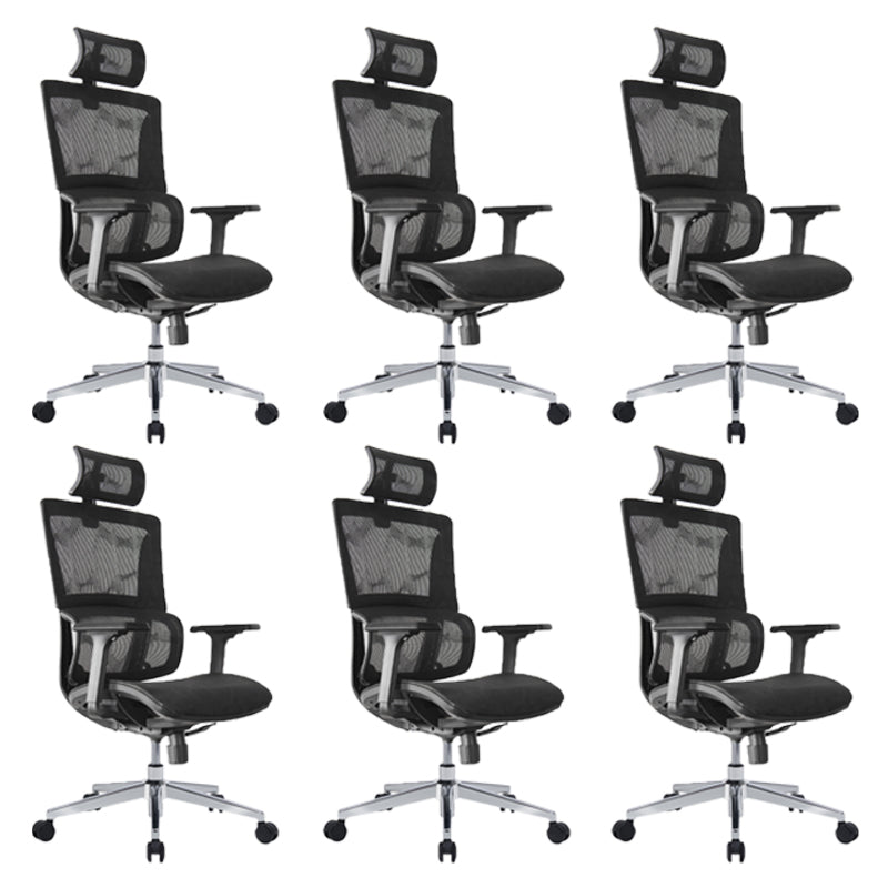 Sedia a braccia rimovibile nessuna sedia ergonomica angosciante con schiena traspirante