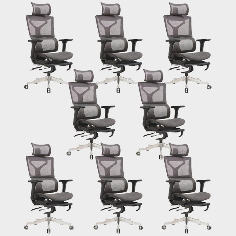 モダンオフィスチェア調整可能なシート高さの傾斜メカニズムデスクチェア付きホイール